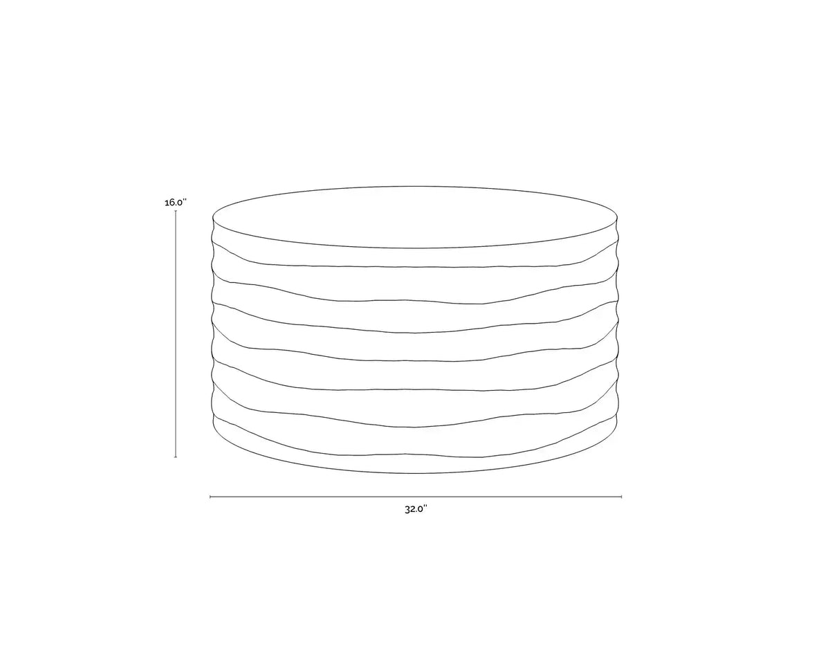 Sunpan COREY COFFEE TABLE - Outdoor Furniture