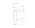 Sunpan, LARISSA COUNTER STOOL, BENCHES, OTTOMAN & STOOLS