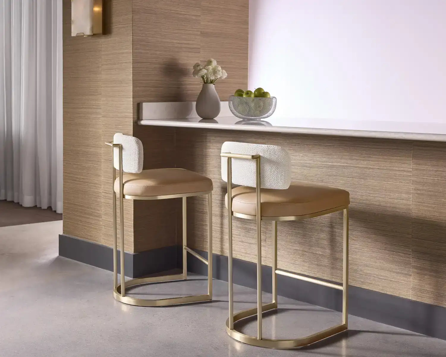 Sunpan, LARISSA COUNTER STOOL, BENCHES, OTTOMAN & STOOLS