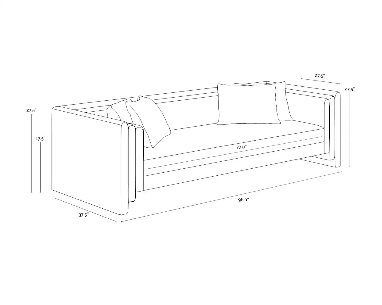 SUNPAN KIRA SOFA - Sofa