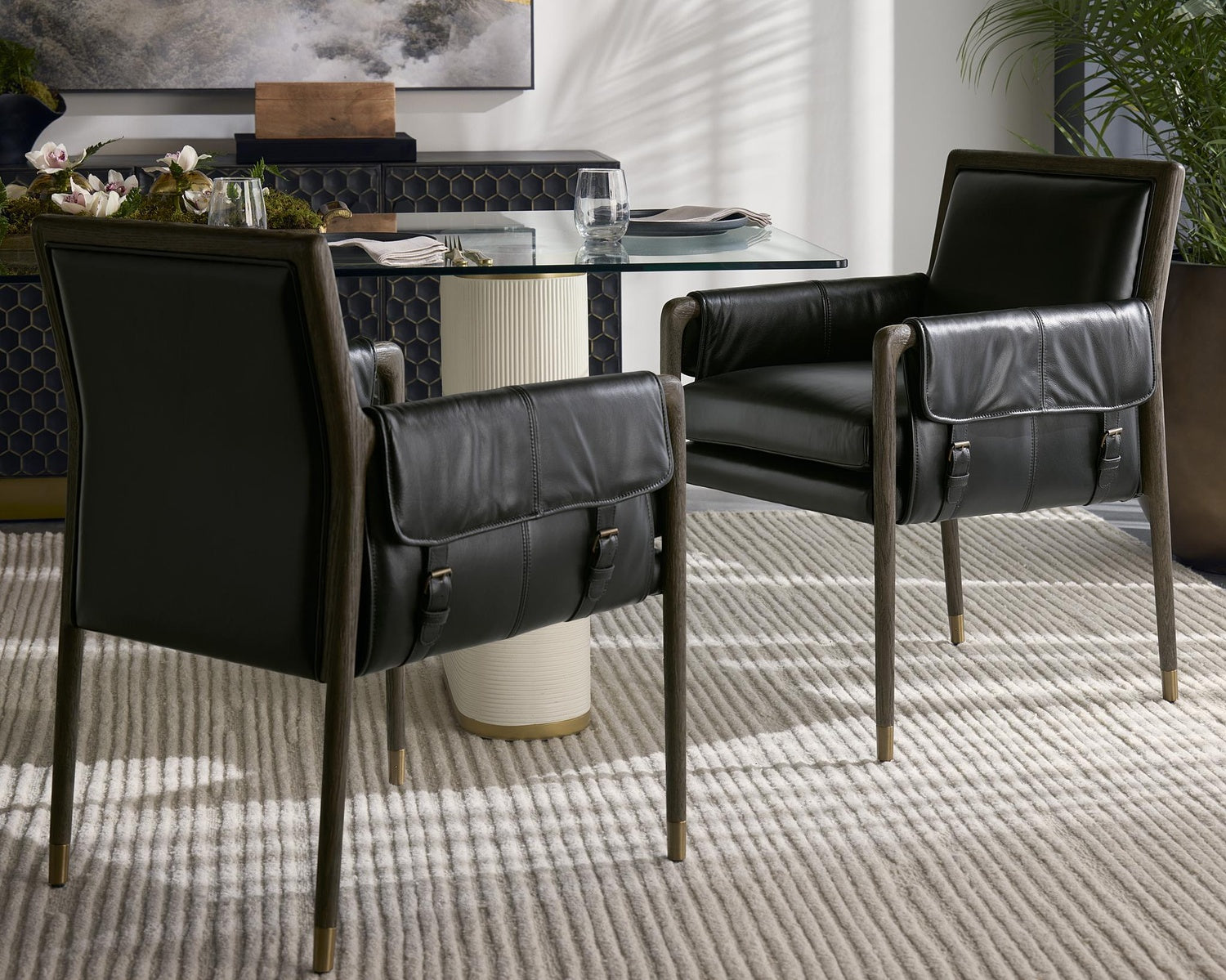 Sunpan MAUTI DINING ARMCHAIR - Dining Chairs