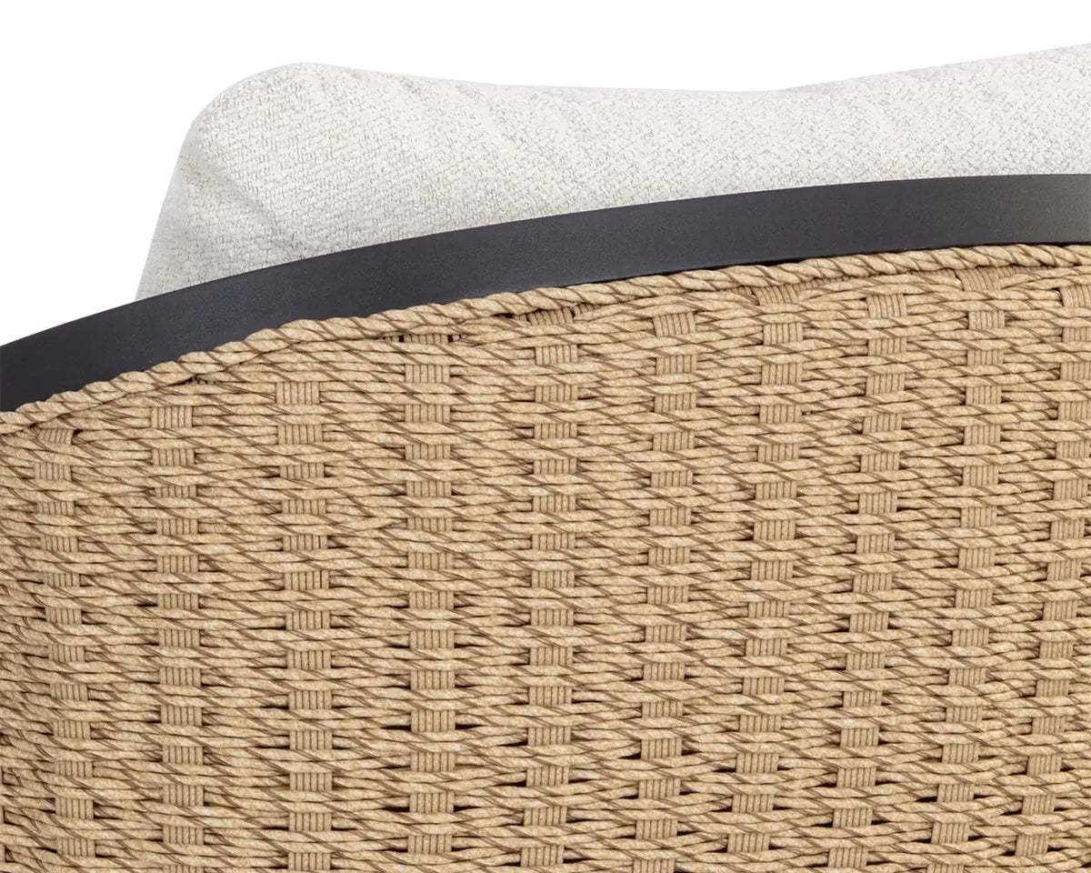 Sunpan BORA SWIVEL ARMCHAIR - Outdoor Furniture