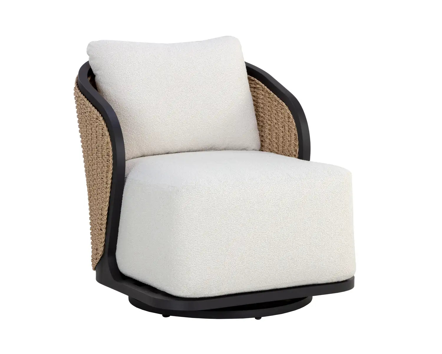 Sunpan BORA SWIVEL ARMCHAIR - Outdoor Furniture