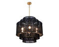 Sunpan, ALYSSA CHANDELIER, CHANDELIER LIGHT