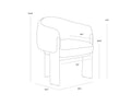 SUNPAN TRINE DINING ARMCHAIR - Dining Chairs
