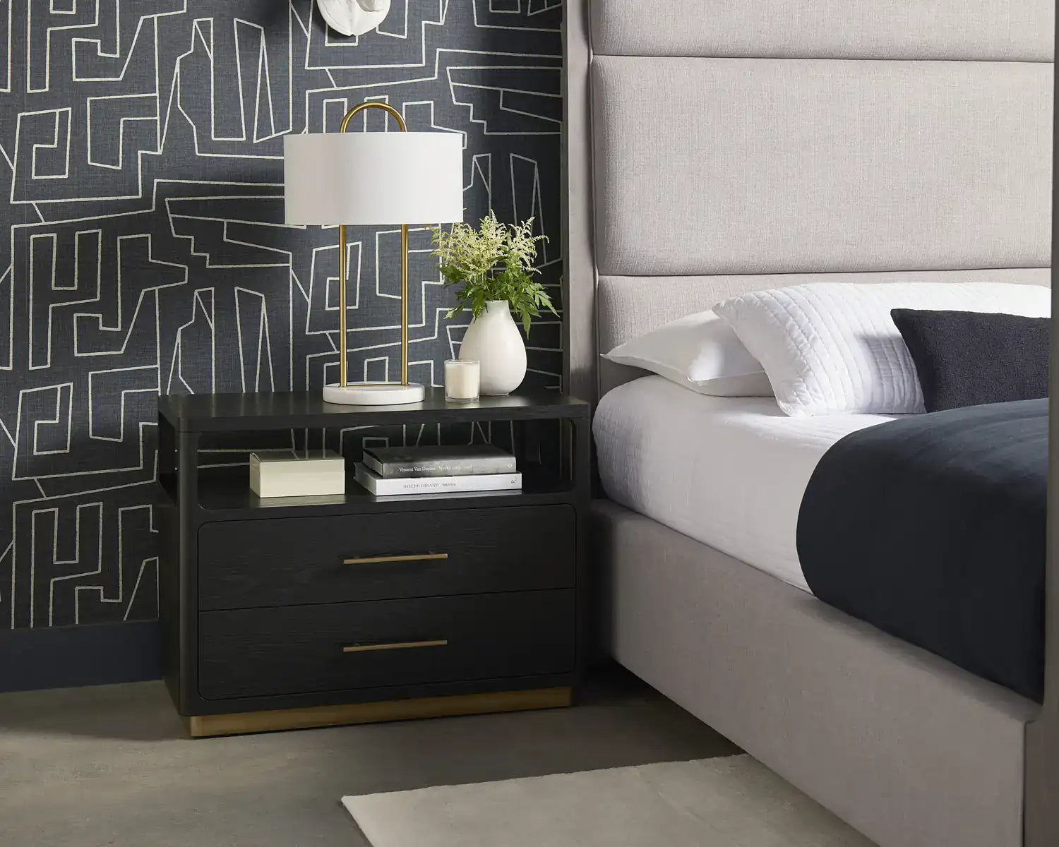 Sunpan DANETTE NIGHTSTAND - Nightstands