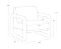 Sunpan NUBO LOUNGE CHAIR - Lounge
