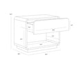 SUNPAN FAUNA NIGHTSTAND - Nightstands