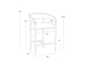 Sunpan, ZANATTA COUNTER STOOL, BENCHES, OTTOMAN & STOOLS