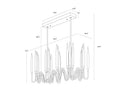 Sunpan, HESTIA CHANDELIER, CHANDELIER LIGHT