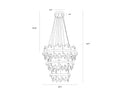 Sunpan, ICARUS CHANDELIER, CHANDELIER LIGHT