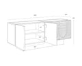 Sunpan DHARKAN SIDEBOARD - Side