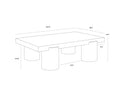 Sunpan ARDI COFFEE TABLE - Coffee