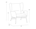 Sunpan KASEN LOUNGE CHAIR - Lounge