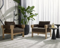 Sunpan CHIZU NESTING END TABLES (SET OF 2) - Side