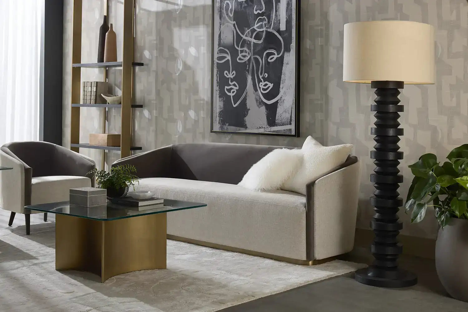 Sunpan, CAPO FLOOR LAMP, FLOOR LAMP