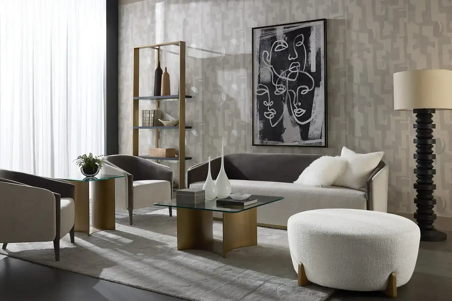 Sunpan, CAPO FLOOR LAMP, FLOOR LAMP