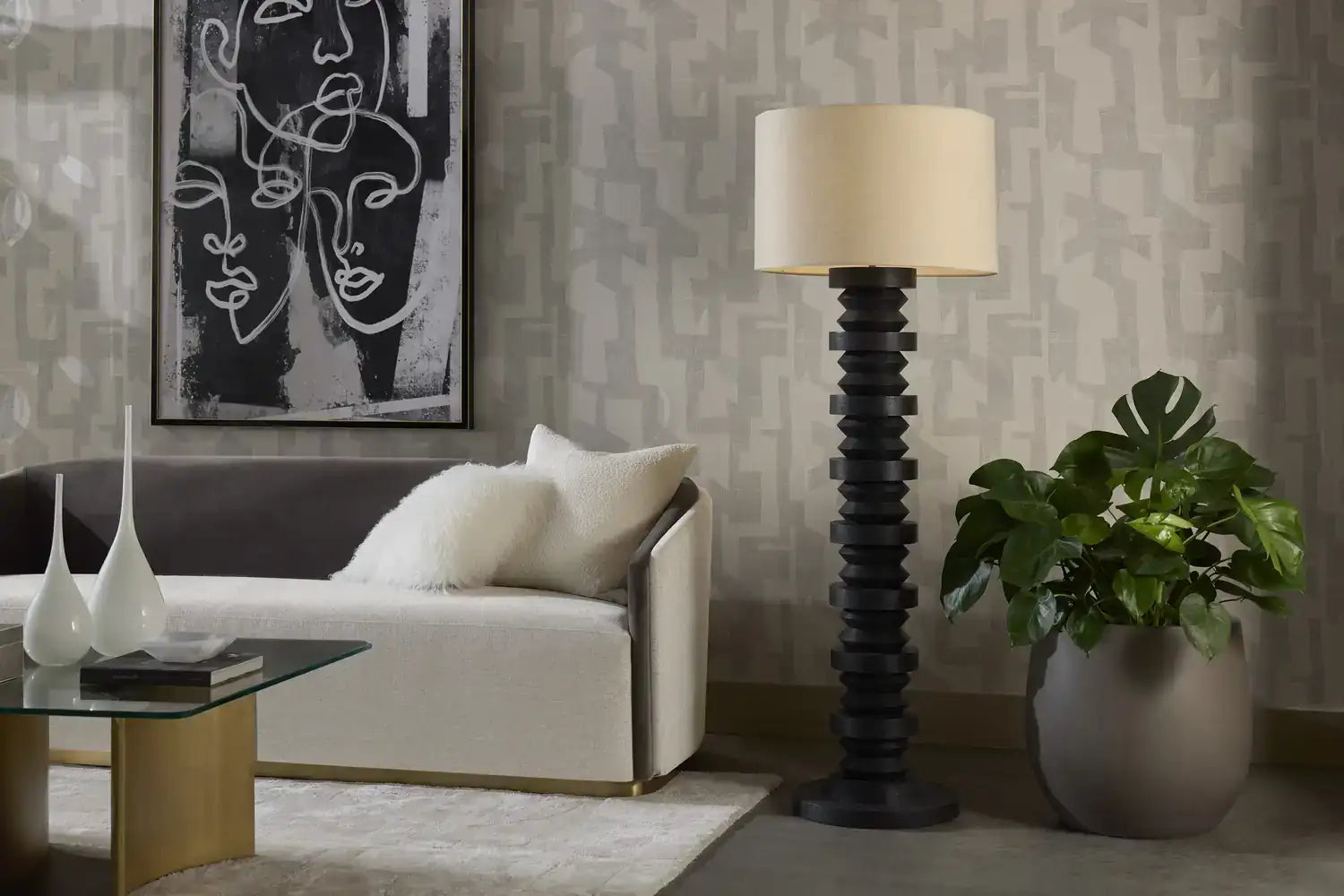 Sunpan, CAPO FLOOR LAMP, FLOOR LAMP