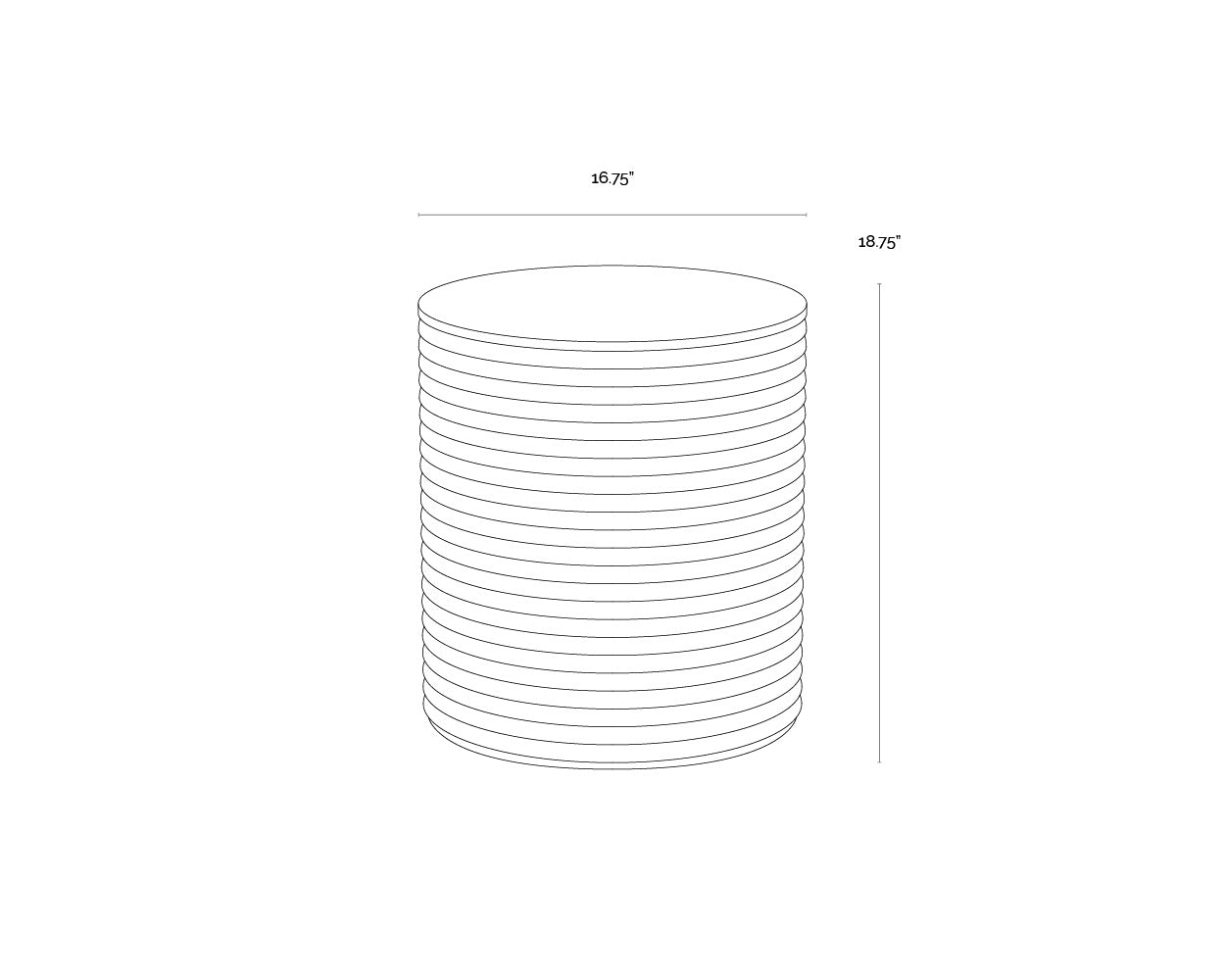 SUNPAN RIVA STOOL - Outdoor Furniture