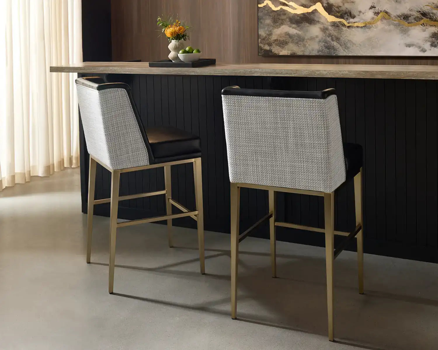 Sunpan JOPLIN BARSTOOL - Bar Stools