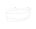 Sunpan LEDA COFFEE TABLE - Outdoor Furniture