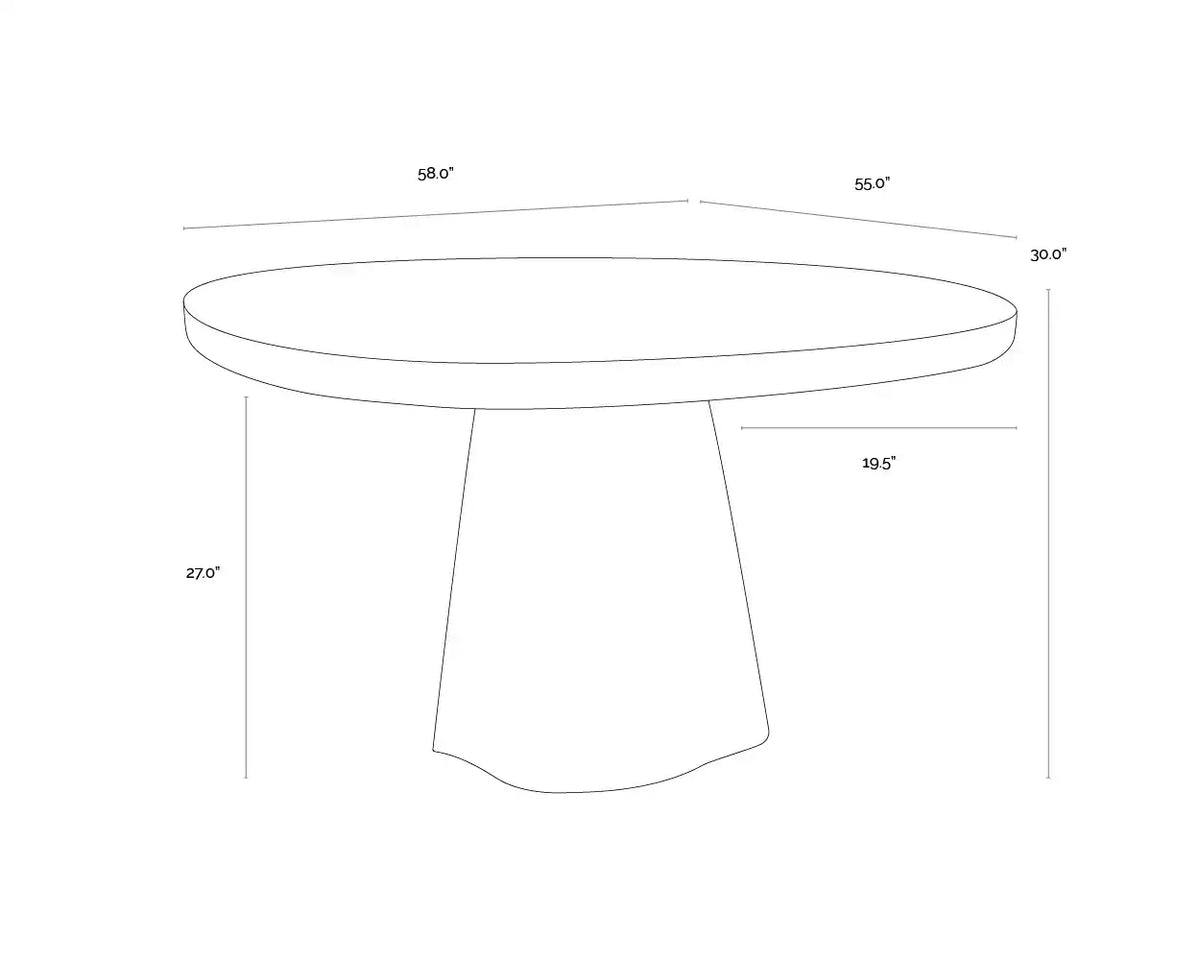 Sunpan CELICA DINING TABLE - Outdoor Furniture