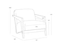 Sunpan BOSCO LOUNGE CHAIR - Lounge