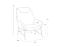 Sunpan LUCIER LOUNGE CHAIR - Lounge