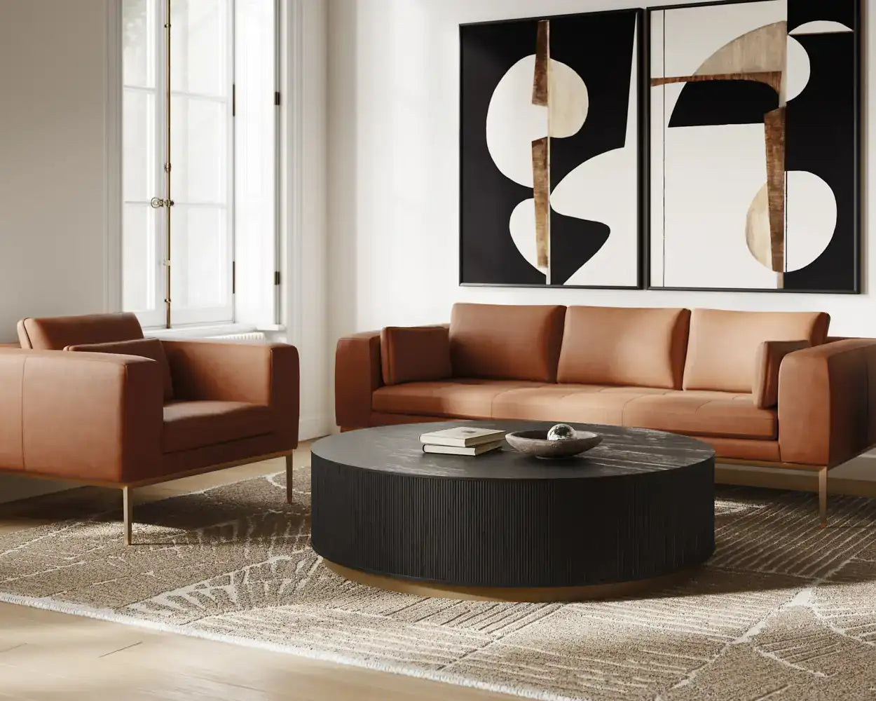 Sunpan CORINTHIA HAND-WOVEN RUG - Rugs
