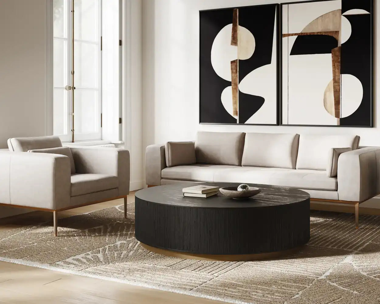 Sunpan CORINTHIA HAND-WOVEN RUG - Rugs