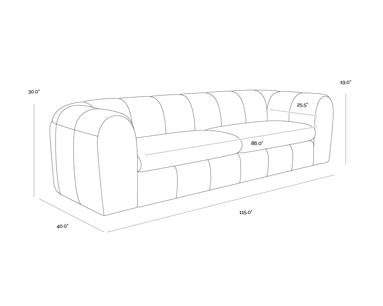 SUNPAN CYRIL SOFA - Sofa