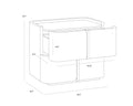 Sunpan JAMILLE NIGHTSTAND - Nightstands
