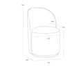 SUNPAN CAVOLI SWIVEL DINING CHAIR - Dinning Chairs