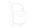SUNPAN CAVOLI SWIVEL DINING CHAIR - Dining Chairs