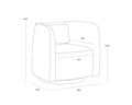 SUNPAN EMILIE SWIVEL LOUNGE CHAIR - Lounge