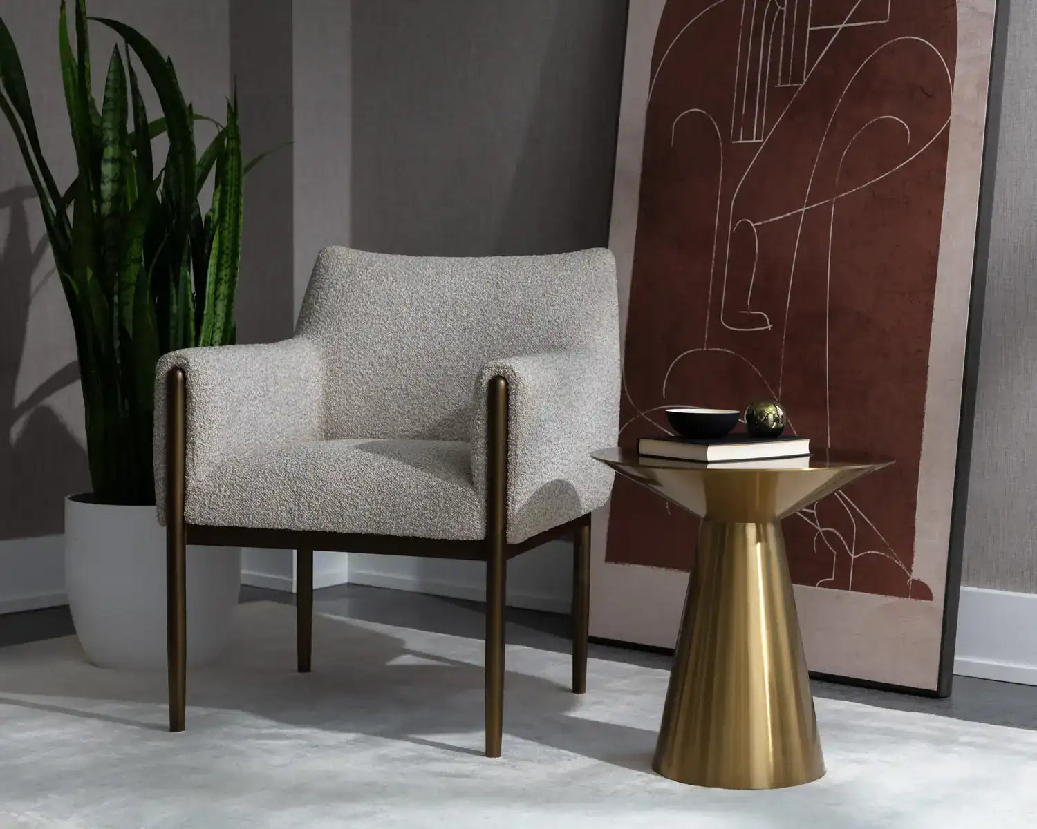 Sunpan OLEA LOUNGE CHAIR - Dining Chairs