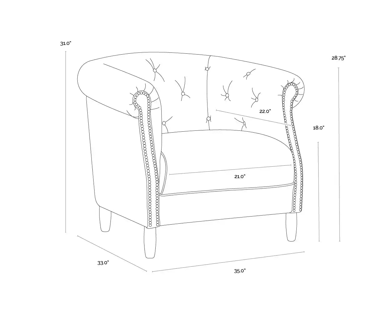SUNPAN MARJORIE LOUNGE CHAIR - Lounge