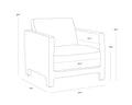 SUNPAN RODNEY LOUNGE CHAIR - Lounge