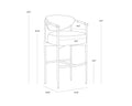 Sunpan HELOISE BARSTOOL - Bar Stools