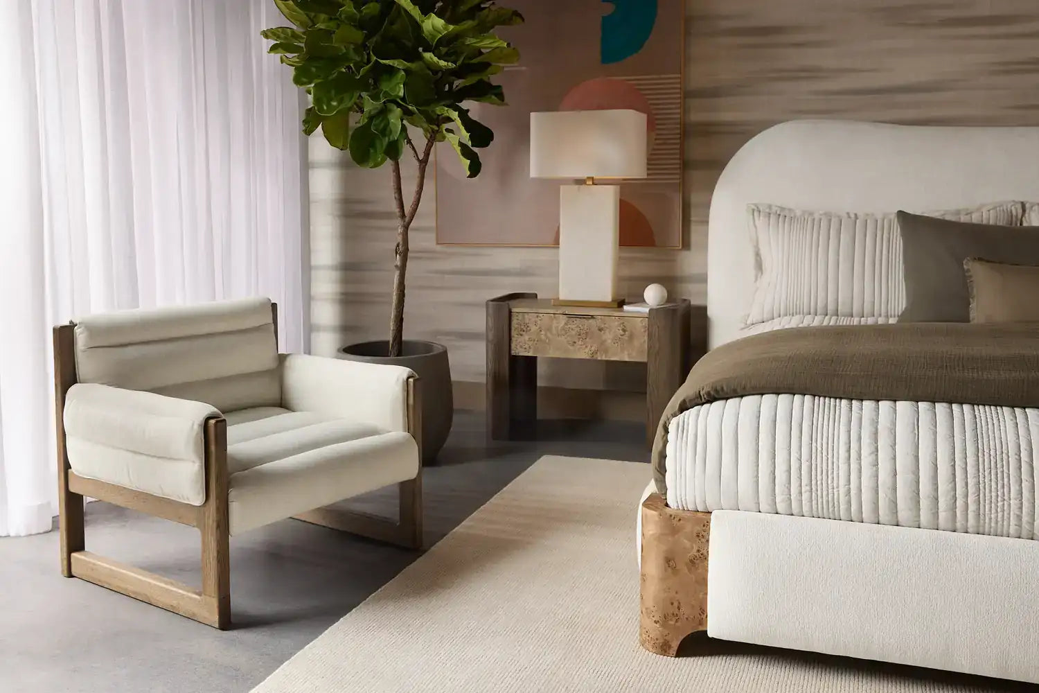 Sunpan FERGUSON LOUNGE CHAIR - Lounge