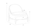 Sunpan CARILO LOUNGE CHAIR - Outdoor Furniture