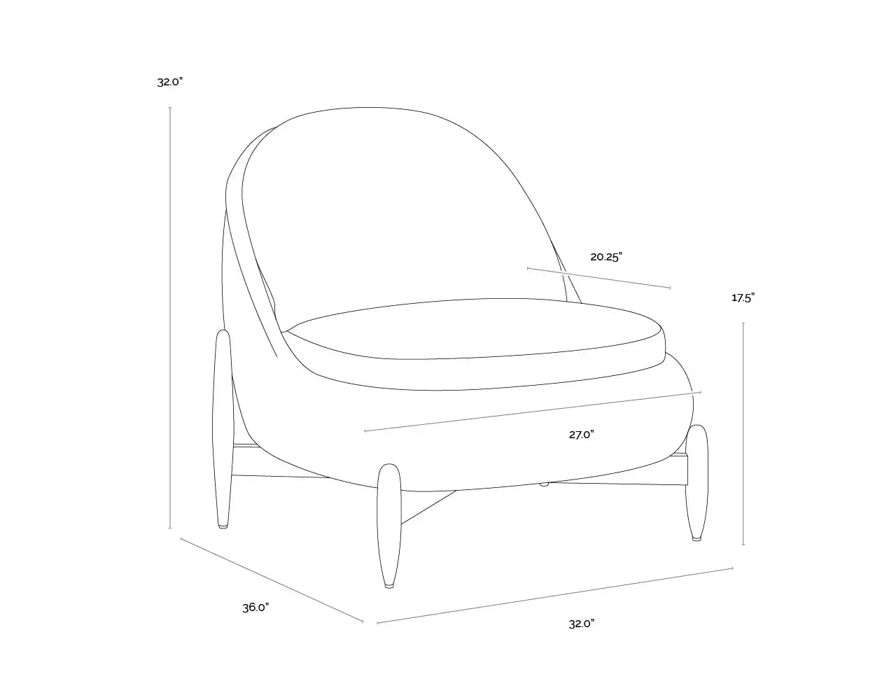 SUNPAN CARILO LOUNGE CHAIR - Outdoor Furniture
