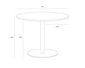 Sunpan ISKA BISTRO TABLE