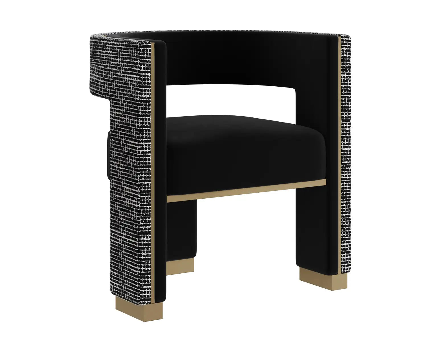 Sunpan ADAMINA DINING ARMCHAIR - Dining Chairs