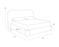 Sunpan KNOWLES BED - Beds