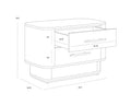 Sunpan EZEKIEL NIGHTSTAND - Nightstands