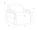Sunpan OTSO SWIVEL LOUNGE CHAIR - Lounge