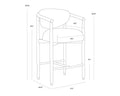 Sunpan, SIGRID COUNTER STOOL, BENCHES, OTTOMAN & STOOLS