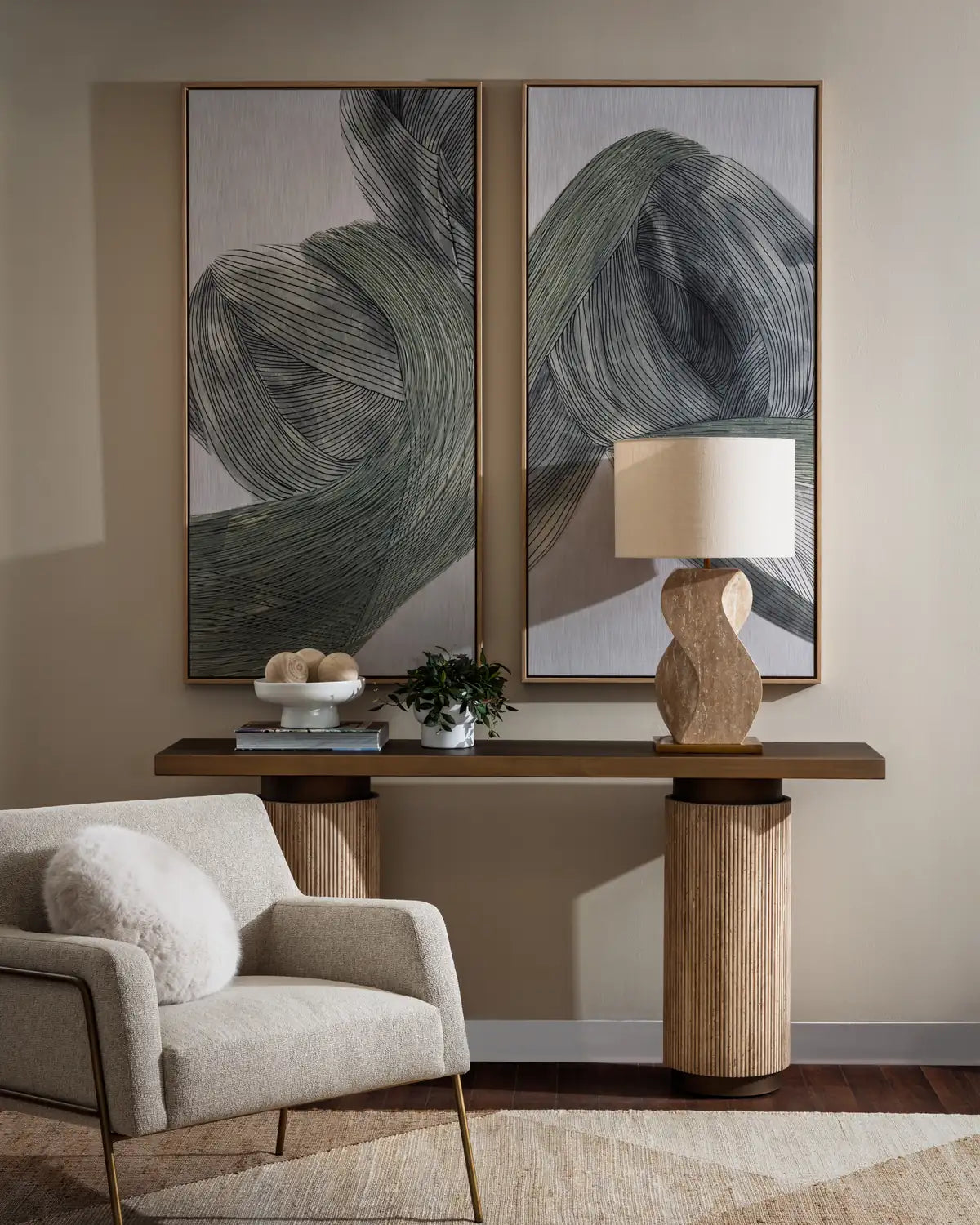 Sunpan, ANUSHA TABLE LAMP, TABLE LAMPS