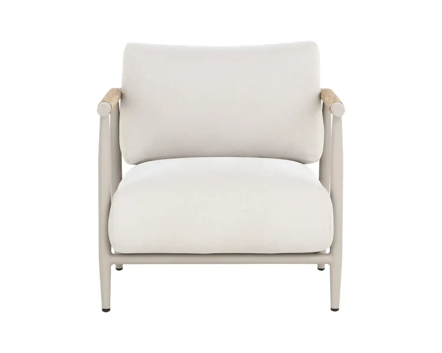 MUROS LOUNGE CHAIR - GREIGE - PALAZZO CREAM - Outdoor Furniture